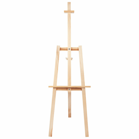 Мольберт напольный из липы "Лира", 67х162х48 см, высота холста до 100 см, BRAUBERG ART DEBUT, 192337 - Мольберты