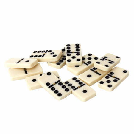 Игра настольная "ДОМИНО", пластиковый кейс, 17х10 см, ЗОЛОТАЯ СКАЗКА, 662296 - Настольные игры