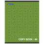 Тетрадь А5, 48 л., BRAUBERG, скоба, клетка, обложка картон, МОНОХРОМ 2, 402043 - Тетради 40-48 листов