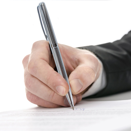 Ручка подарочная шариковая GALANT "Freiburg", корпус серебристый с гравировкой, хромированные детали, пишущий узел 0,7 мм, синяя, 141016 - Ручки шариковые подарочные