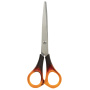 Ножницы STAFF "Basic" 200 мм, ручки под янтарь, ПВХ чехол с европодвесом, 236938 - Ножницы универсальные