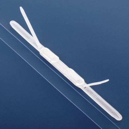 Папка с пластиковым скоросшивателем STAFF, синяя, до 100 листов, 0,5 мм, 229230 - Папки с пружинным и пластиковым скоросшивателем