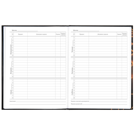 Дневник МП 1-11 класс 48 л., твердый, BRAUBERG, глянцевая ламинация, с подсказом, "Футбол", 106644 - Дневники универсальные