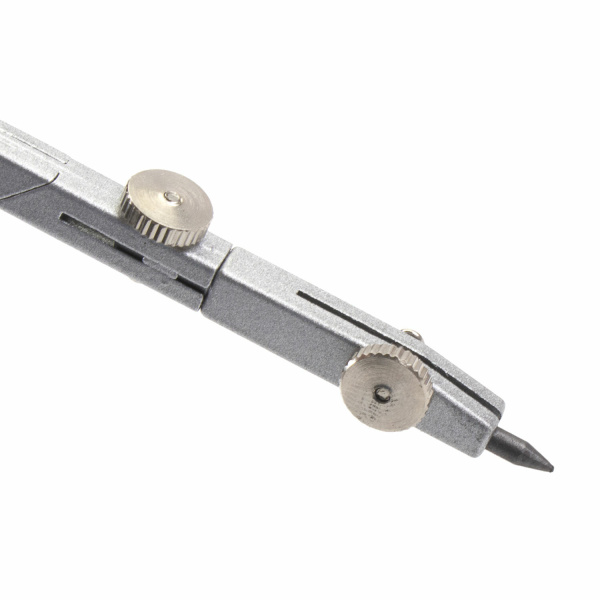 Циркуль BRAUBERG "Student Oxford", 140 мм, 1 сгибаемая ножка, подстраиваемая игла, чехол, 210316 - Циркули и готовальни