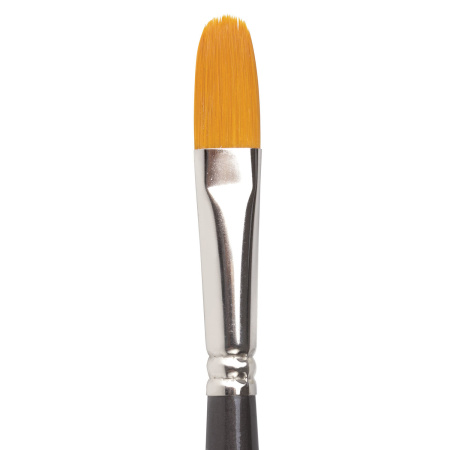 Кисть художественная проф. BRAUBERG ART CLASSIC, синтетика жесткая, овальная, № 12, длинная ручка, 200682 - Кисти художественные из синтетического волоса