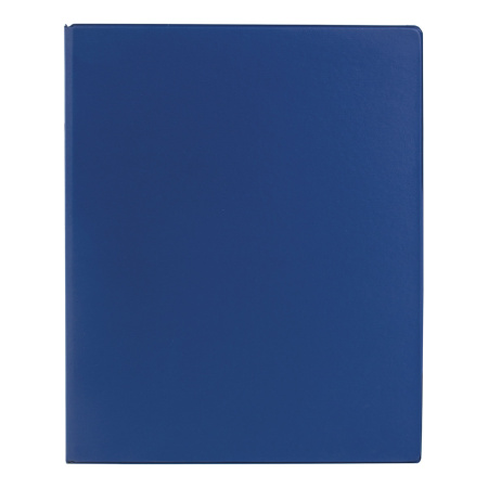 Папка на 4 кольцах BRAUBERG, картон/ПВХ, 35 мм, синяя, до 250 листов (удвоенный срок службы), 221484 - Папки на кольцах