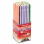 Карандаш чернографитный BRAUBERG "PREMIUM TURKEY", 1 шт., "Pastel", НВ, ассорти, дисплей - Карандаши чернографитные