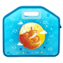Папка-сумка ЮНЛАНДИЯ, 1 отделение, фетровые ручки, 34х30х11 см, "Moon fox", 270996 - Папки-сумки с ручками