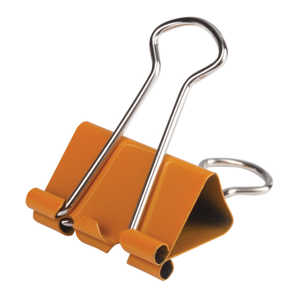 Зажимы для бумаг ОФИСМАГ, КОМПЛЕКТ 12 шт., 19 мм, на 60 листов, цветные, картонная коробка, 226763 - Зажимы для бумаг