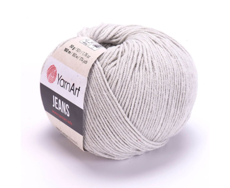 Пряжа YarnArt Jeans №49 (светло-серый)