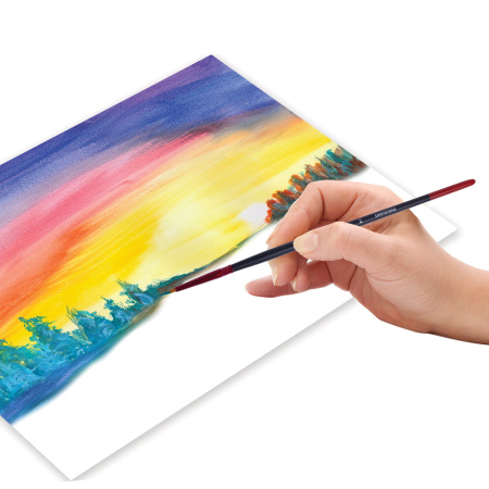 Кисть синтетика, круглая № 2, BRAUBERG PREMIUM, 201001 - Кисти для рисования