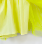 Юбка нарядная из фатина желтый неон - Юбки