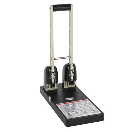 Дырокол металлический МОЩНЫЙ BRAUBERG "Heavy duty", до 150 листов, черный, 226870 - Дыроколы мощные