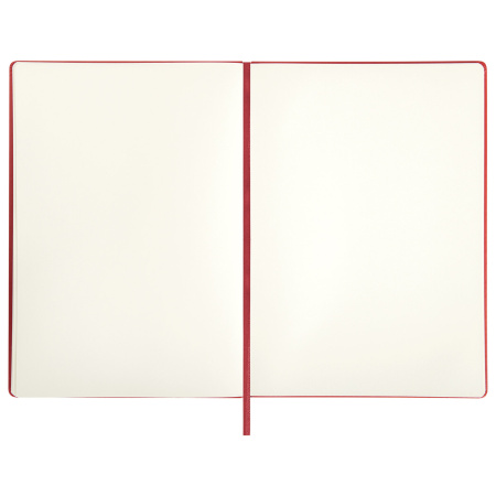 Скетчбук, слоновая кость 140 г/м2 210х297 мм, 80 л., КОЖЗАМ, резинка, BRAUBERG ART CLASSIC, красный, 113199 - Альбомы, скетчбуки и бумага для графики и эскизов