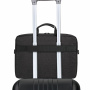 Сумка-портфель BRAUBERG "Pragmatic" с отделением для ноутбука 15-16", серо-черная, 30х42х8 см, 270827 - Сумки деловые с отделением для ноутбука и планшета