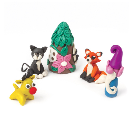 Пластилин мягкий восковой BRAUBERG KIDS, 24 цвета, 360 г, со стеком, 106498 - Пластилин