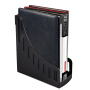 Лоток вертикальный для бумаг широкий BRAUBERG Advanced, 250х100х285 мм, до 900 листов, черный, 237943, 78 - Лотки вертикальные (стойки-уголки)