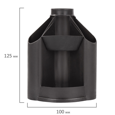 Канцелярский набор STAFF "Минидеск", 11 предметов, вращающаяся конструкция, 230742 - Наборы офисные пластиковые с наполнением