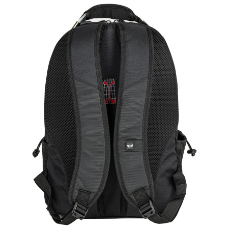 Рюкзак GERMANIUM "S-02" универсальный, с отделением для ноутбука, усиленная ручка, черный, 47х31х16 см, 226948 - Рюкзаки с отделением для ноутбука