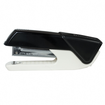 Степлер №24/6, 26/6 BRAUBERG "ADVANCED", до 20 листов, с антистеплером, черный, 228748 - Степлеры настольные