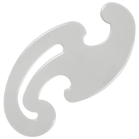 Лекало, НАБОР 3 шт., ОСТРОВ СОКРОВИЩ, 25 см, 17 см, 12 см, тонированные, европодвес, 210784 - Трафареты и лекала