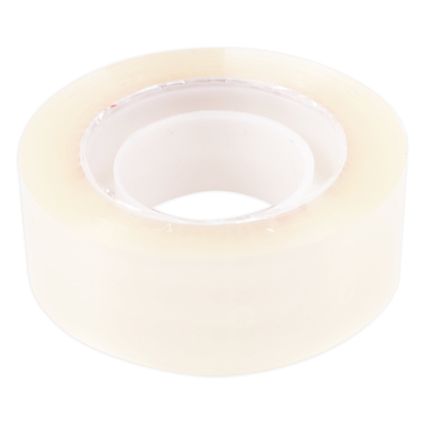 Клейкая лента 19 мм х 33 м BRAUBERG, прозрачная, 1 шт., 223125 - Клейкие ленты канцелярские