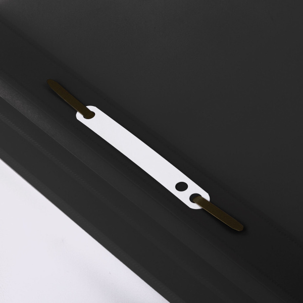 Скоросшиватель пластиковый BRAUBERG, А4, 130/180 мкм, черный, 220382 - Папки-скоросшиватели мягкие