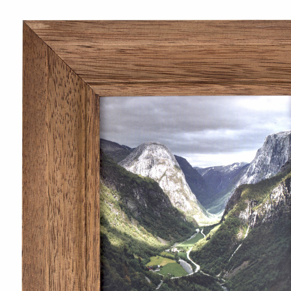 Рамка из мангового дерева BRAUBERG LOFT QUAD, фото разного размера, акриловый экран, 52х39 см, 391283 - Рамки для дипломов, сертификатов, грамот, фотографий