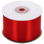 Лента атласная ширина 50 мм, длина 23 м, красная, BRAUBERG, 591521 - Ленты для декора, рукоделия и упаковки подарков