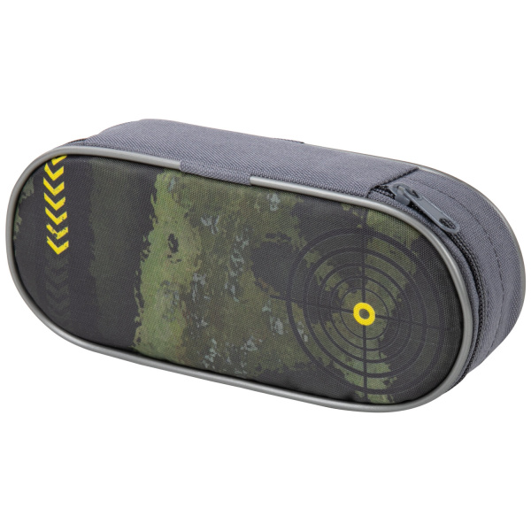 Пенал-футляр BRAUBERG, 1 отделение, полиэстер, органайзер, 21x8,5x5 см, 270378 - Пеналы мягкие