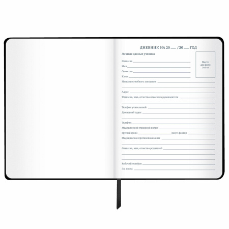 Дневник 1-11 класс 48 л., кожзам SoftTouch (твердая с поролоном), фольга, BRAUBERG, "Marble", 106194 - Дневники универсальные