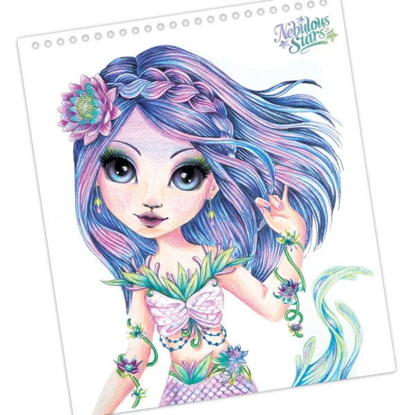 Серия Nenuphia: Раскраска для девочек - Наборы для рисования