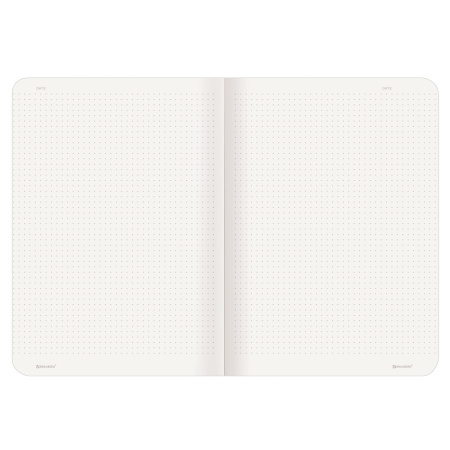 Тетрадь 48 л. в точку обложка кожзам с блестками, сшивка, A5 (147х210мм), СИРЕНЕВЫЙ, BRAUBERG SPARKLE, 403856 - Тетради 40-48 листов