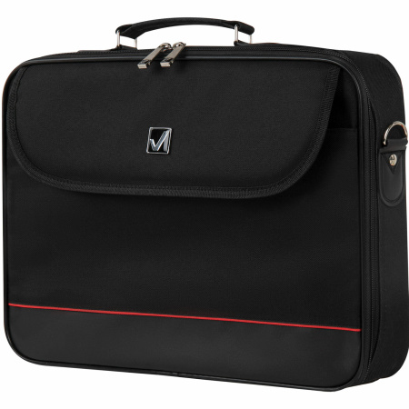 Сумка-портфель BRAUBERG с отделением для ноутбука 15,6", "Profi", откидная крышка, черная, 40х30х7 см, 240441 - Сумки деловые с отделением для ноутбука и планшета