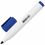 Маркер стираемый для белой доски СИНИЙ, BRAUBERG "CLASSIC", 3 мм, с клипом, 152115 - Маркеры для досок