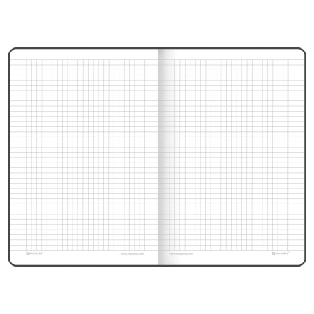 Блокнот А5 (148х218 мм), BRAUBERG "Select", 96 л., балакрон, резинка, клетка, черный, 125211 - Бизнес-блокноты и бизнес-тетради