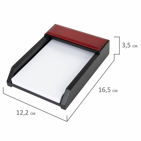 Набор настольный GALANT "Sirius" из дерева, 8 предметов, цвет "красное дерево/чёрный", 238162 - Настольные наборы и аксессуары из дерева