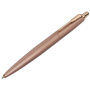 Ручка шариковая PARKER "Jotter XL Monochrome Pink Gold PGT", корпус "розовое золото", сталь, синяя, 2122755 - Ручки шариковые подарочные