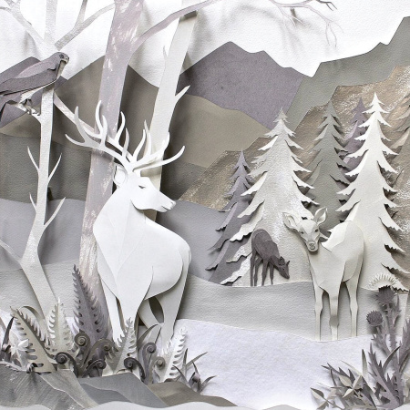 Картон белый А4 немелованный (матовый), 24 листа, ПИФАГОР, 200х290 мм, "Совушка", 113565 - Цветной и белый картон