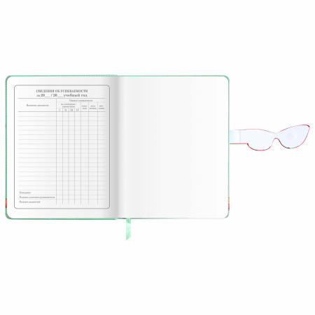 Дневник 1-4 класс 48 л., кожзам (твердая), застежка, ЮНЛАНДИЯ, "Корги в Очках", 106210 - Дневники для младших классов