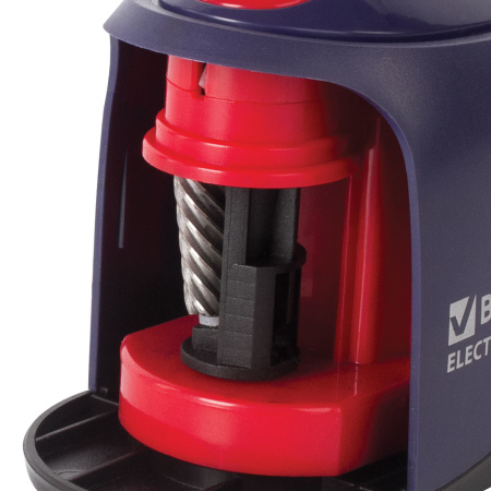 Точилка электрическая BRAUBERG "Delta", питание от 4 батареек АА, спиралевидное лезвие, 228421 - Точилки электрические