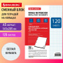 Сменный блок для тетради на кольцах, А5, 120 л., BRAUBERG, "Белый", 403260 - Тетради на кольцах и сменные блоки к ним