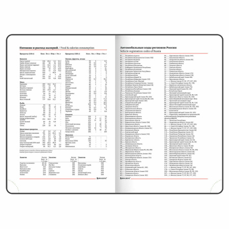 Ежедневник недатированный А5 (138х213 мм), BRAUBERG VISTA, под кожу, гибкий, 136 л., "Peacocks", 112032 - Ежедневники с покрытием "под кожу и ткань"