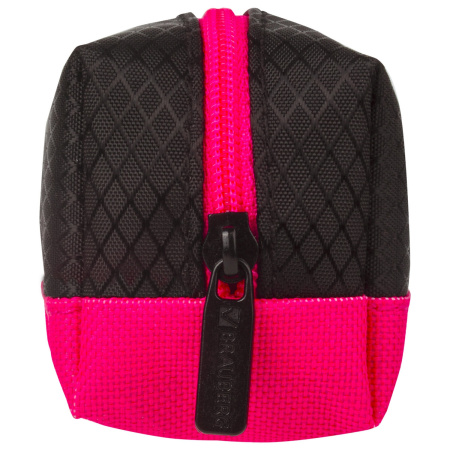 Пенал-косметичка BRAUBERG, мягкий, "Black&Bright", черно-розовый, 21х5х5 см, 229006 - Пеналы мягкие
