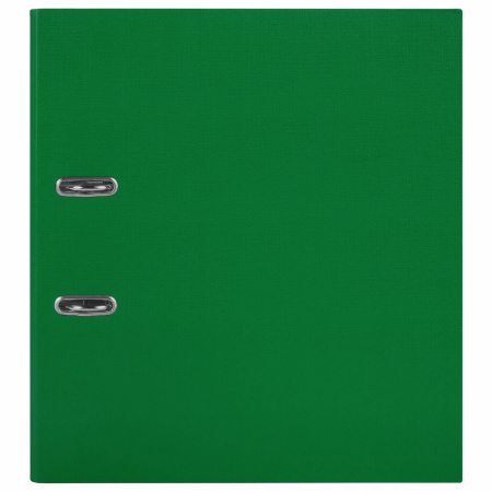 Папка-регистратор STAFF "Manager" с покрытием из ПВХ, 70 мм, без уголка, зеленая, 225981 - Папки-регистраторы с арочным механизмом