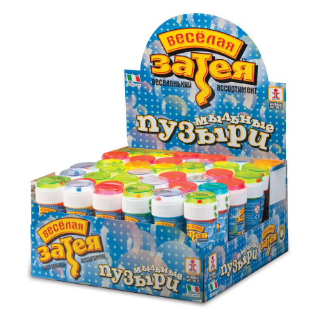Мыльные пузыри "Веселая Затея" (Италия), 60 мл, 1504-0000 - Мыльные пузыри