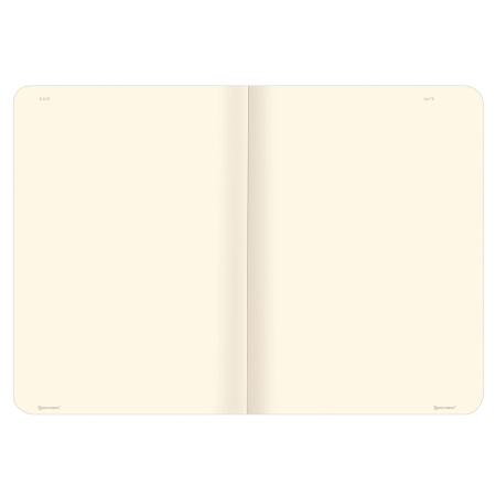 Тетрадь-скетчбук 60 л. обложка SoftTouch, бежевая бумага 70 г/м2, сшивка, В5 (179х250 мм), ЯГОДЫ, BRAUBERG, 403831 - Тетради более 60 листов