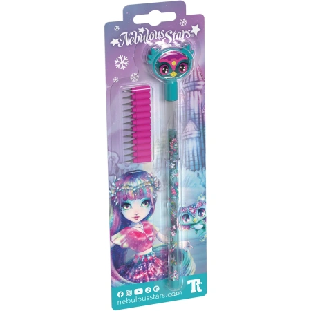 Серия: Isadora. Карандаш простой сегментный с колпачком в виде анимационного персонажа