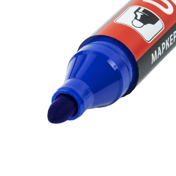 Маркер перманентный ULTRA MARKER, СИНИЙ, 3,5 мм, с клипом, BRAUBERG, 152206 - Маркеры перманентные