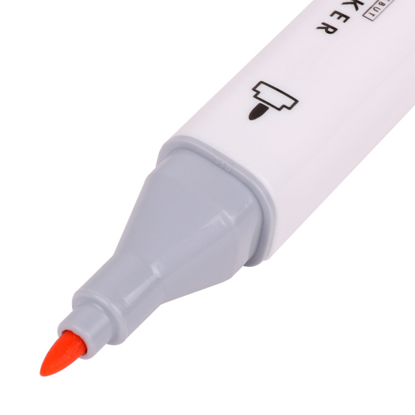 Маркеры для скетчинга двусторонние BRAUBERG ART DEBUT "WHITE", НАБОР 12 шт., телесные цвета, 152137 - Скетчмаркеры в наборах